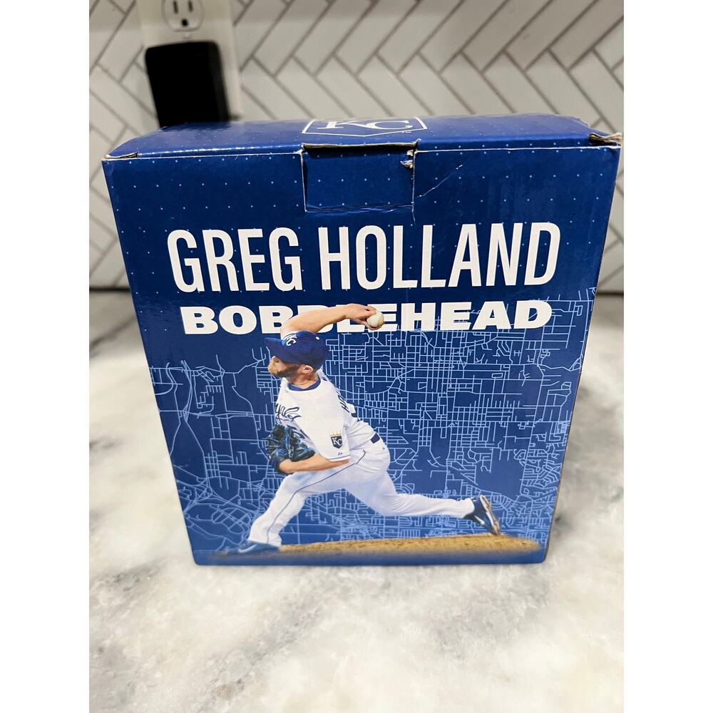 Greg Holland Bobblehead Kansas City Royals SGA Price Chopper w Box MLB